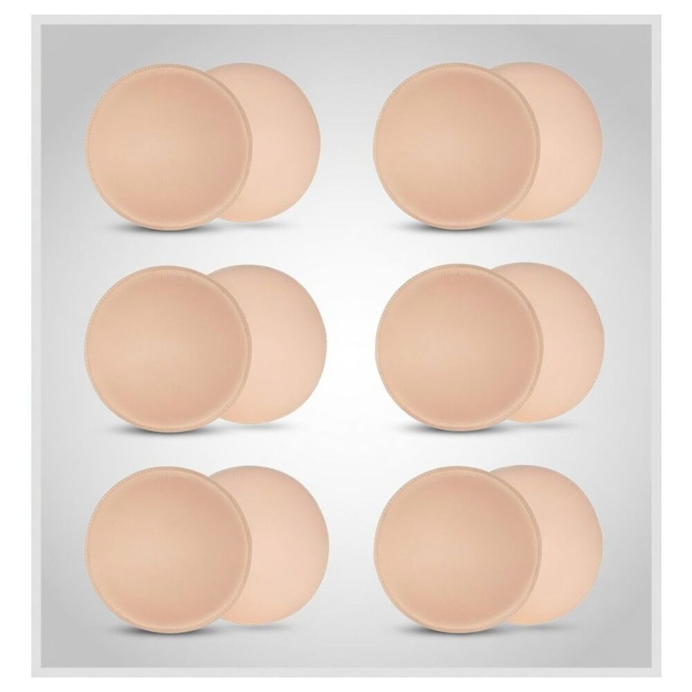 Round Bra Inserts Pads, Removable and Washable Bra b/C Cups Inserts